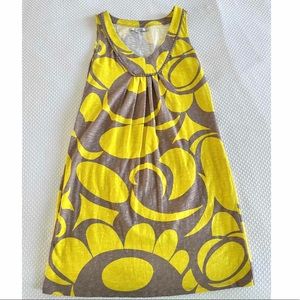 Boden Tarifa Yellow/Brown Dress